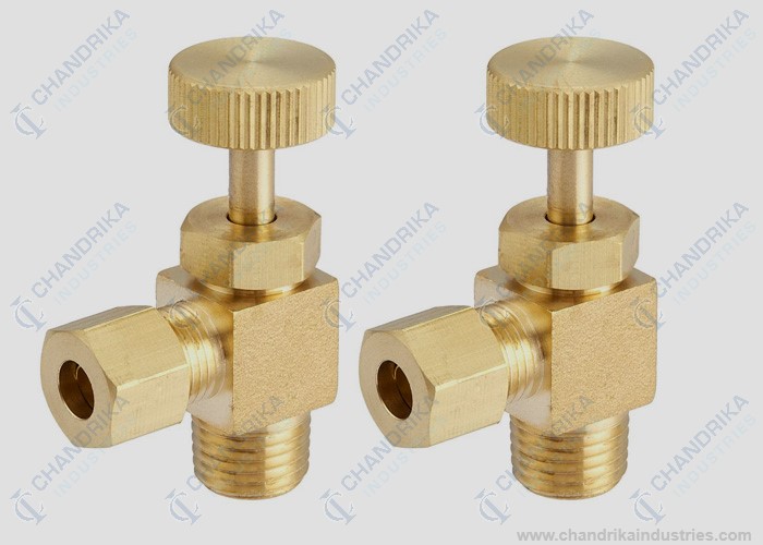 brass needle valve